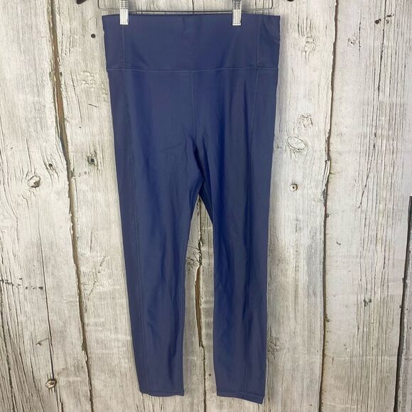 Sweaty Betty 7/8 High Rise Lavender Shine Power Leggings Size M 339 - Picture 1 of 7